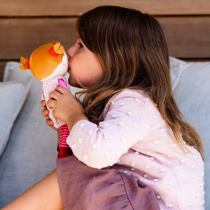 HABA USA - Snug Up Doll Roya – Soft Baby Doll for First Cuddles