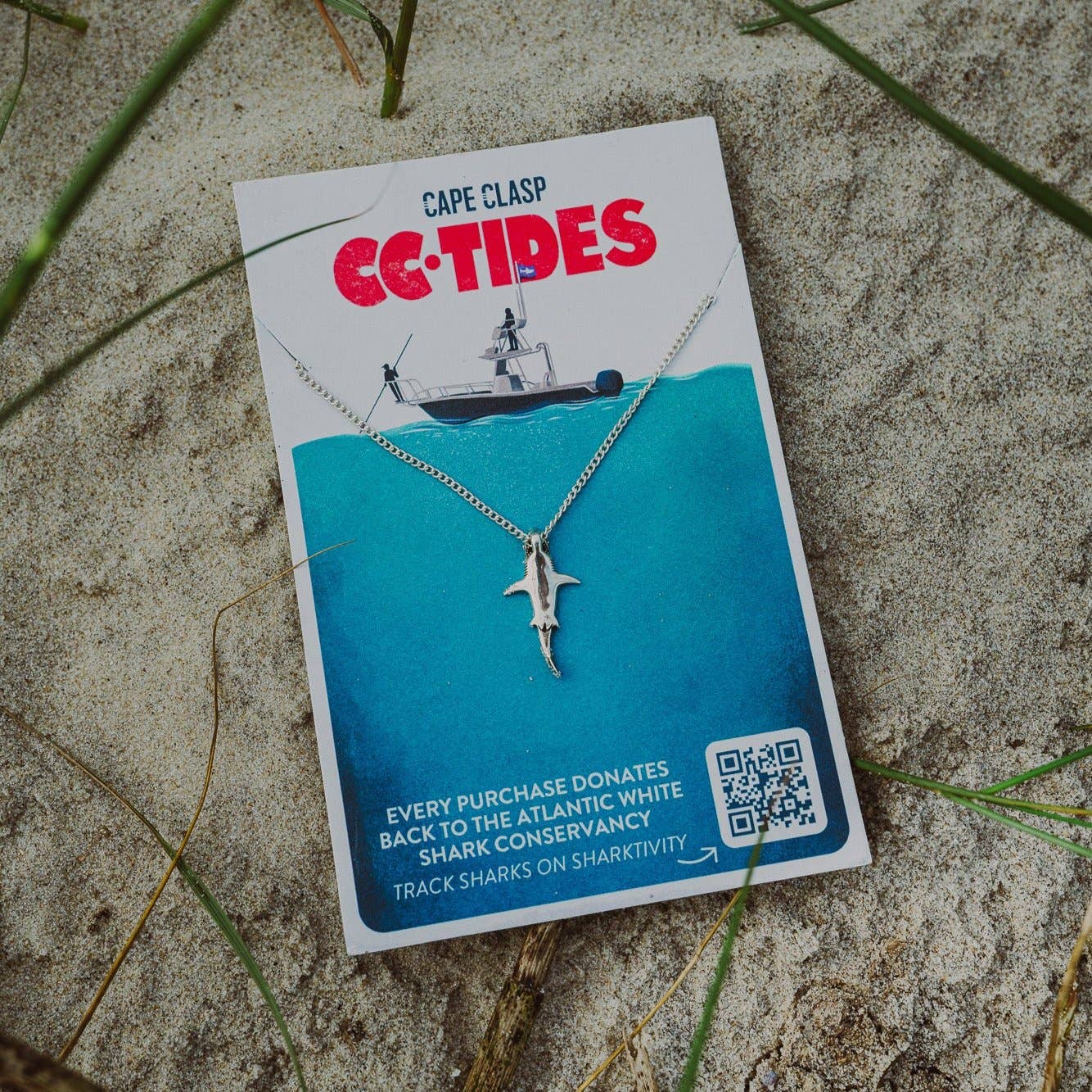 Cape Clasp - Great White Shark Necklace