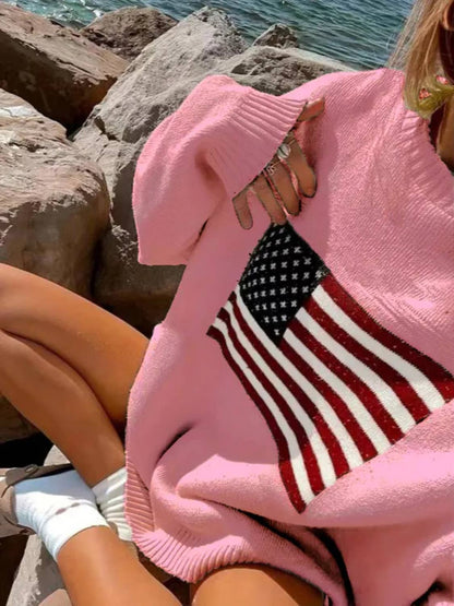 Serenity Collective - #1 BEST SELLER-USA Flag Sweater 