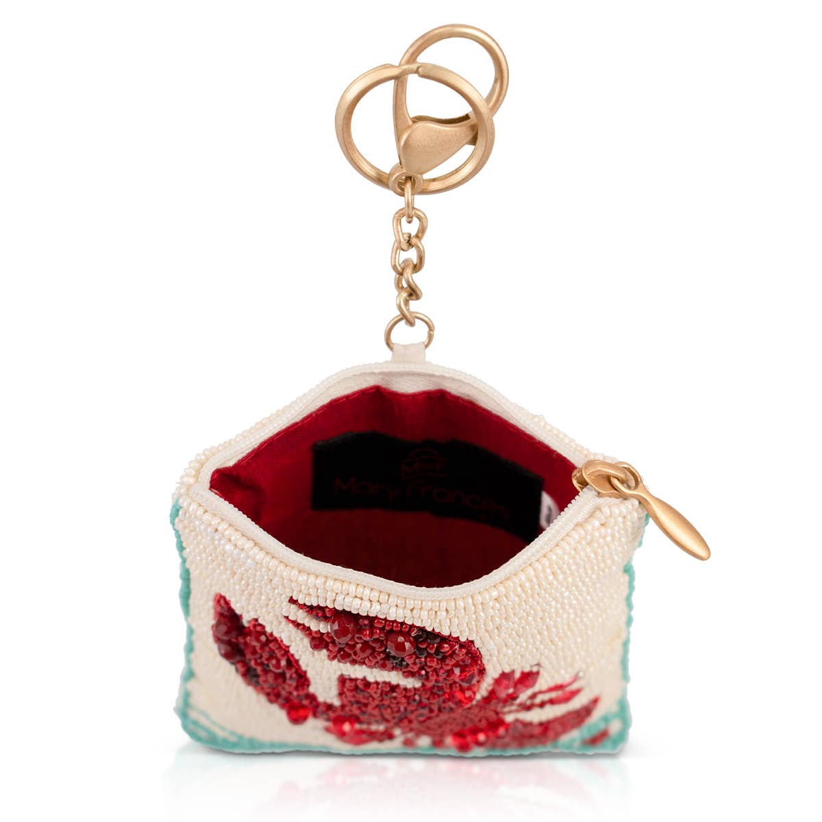 Mary Frances Accessories - Crack Me Up Beaded Lobster Coin Purse