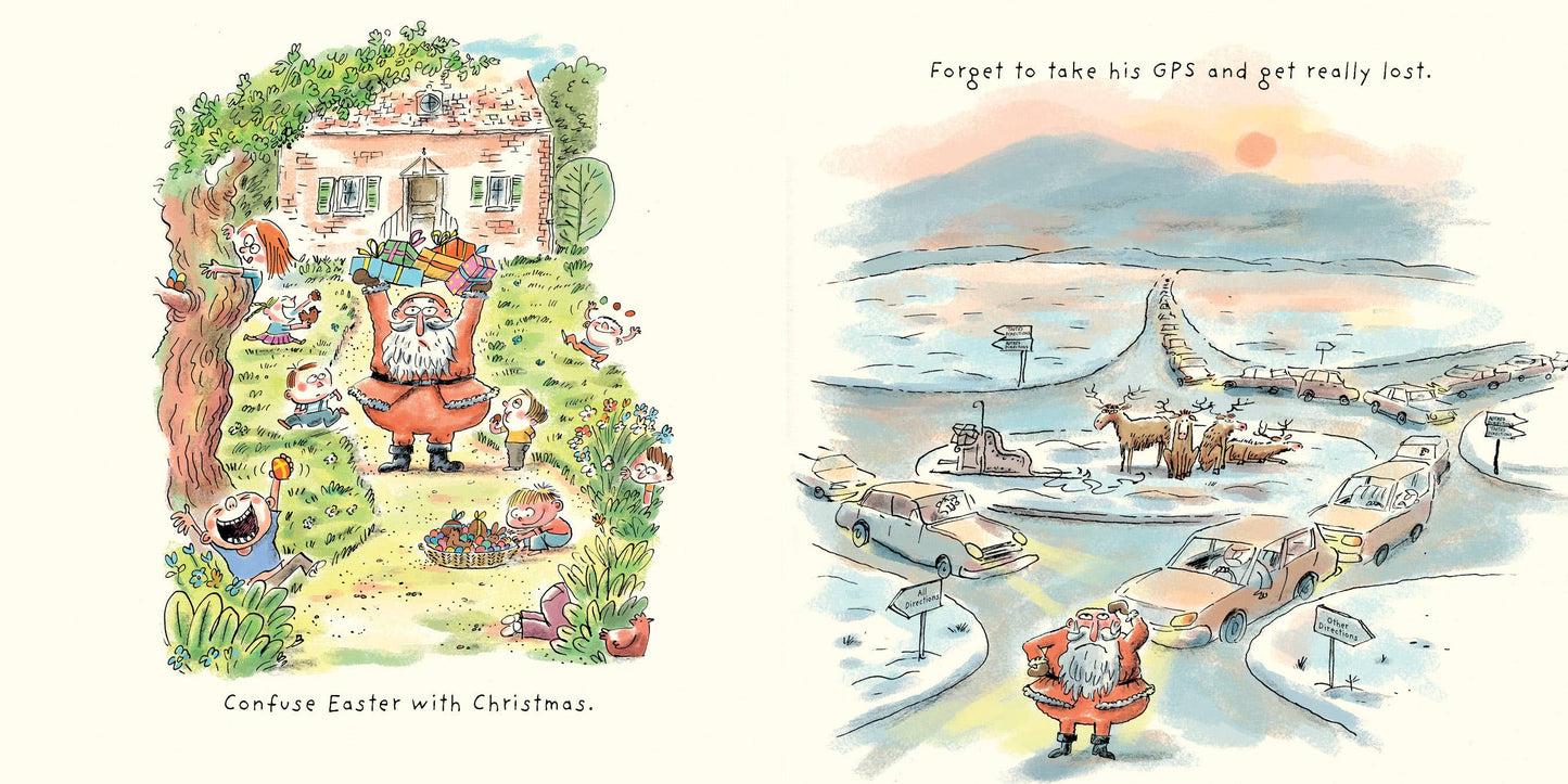 Schiffer Publishing - All the Things Santa Claus Will Never Do