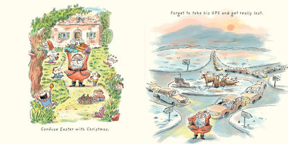 Schiffer Publishing - All the Things Santa Claus Will Never Do