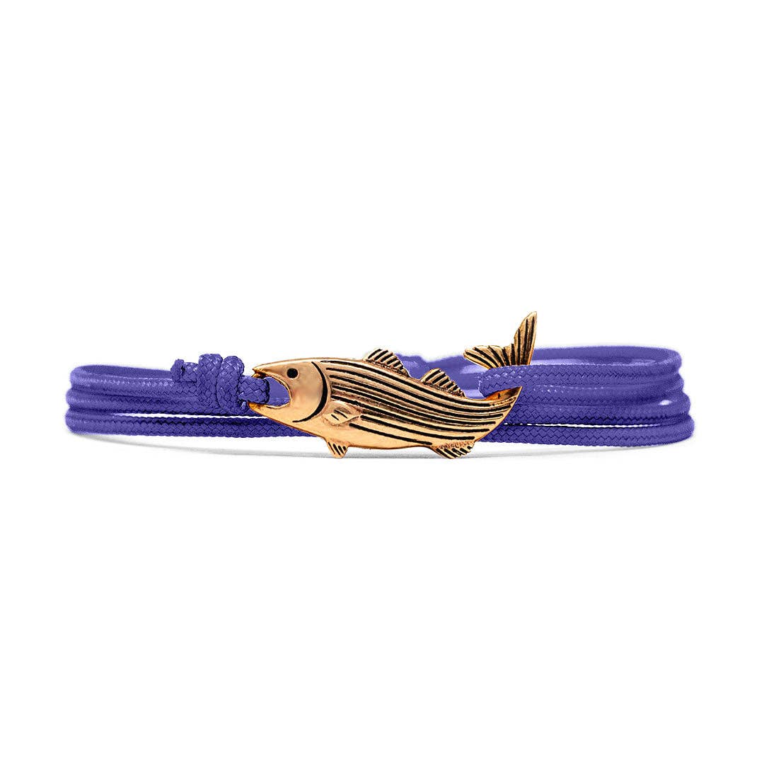 Cape Clasp - The Striper Clasp: Silver / Black Dusk
