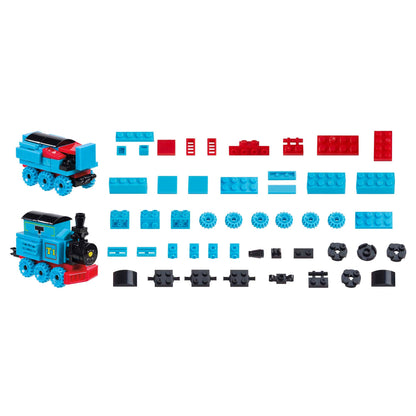 BUILDING BLOCKS TRAIN SET (12)