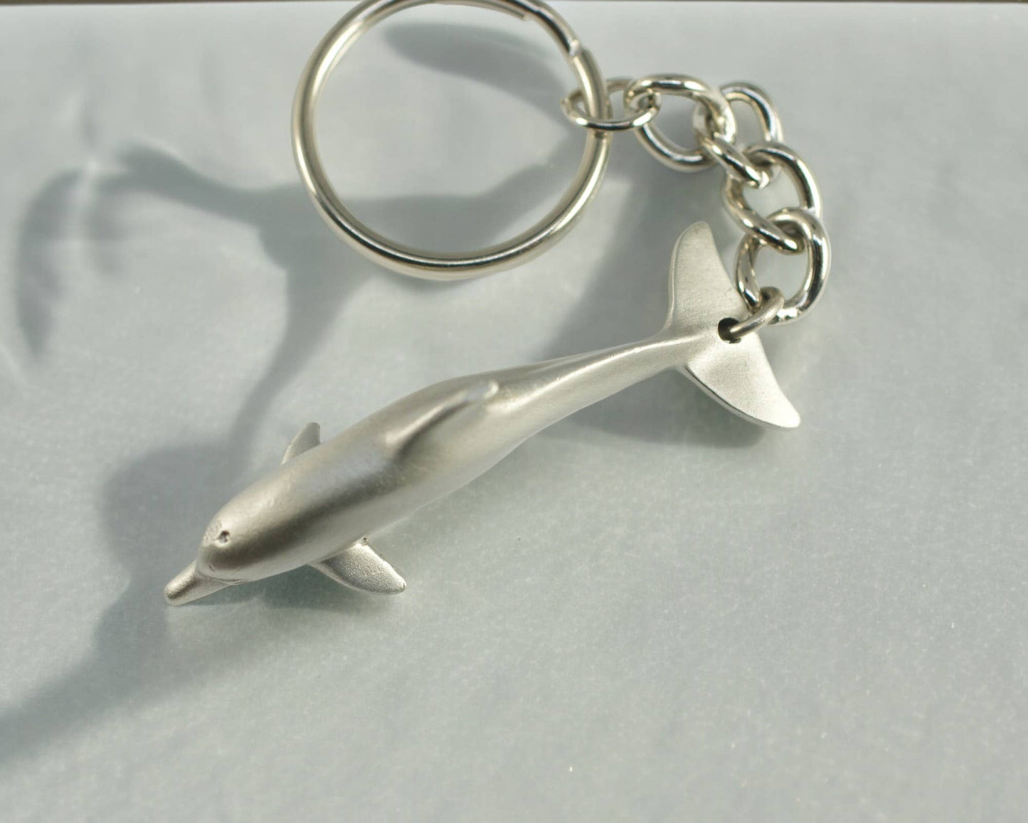 Big Blue by Roland St John - Dolphin Keychain for Women and Men- Dolphin Gifts for Women