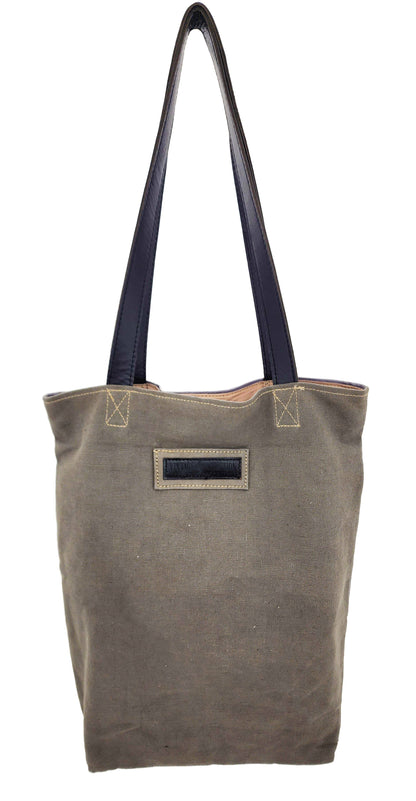 Vintage Addiction - Owe Veterans Recycled Military Tent Tote
