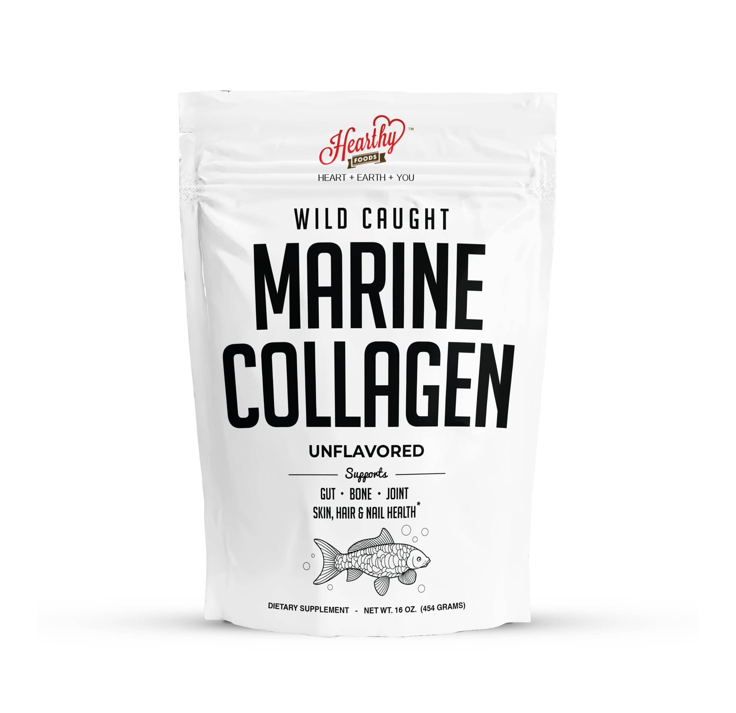 Hearthy Foods - Premium Wild Caught Marine Collagen Powder