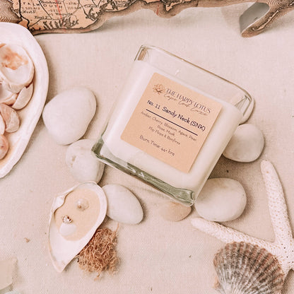 The Happy Lotus - Cape Cod Luxe Candles: No. 11 Sandy Neck