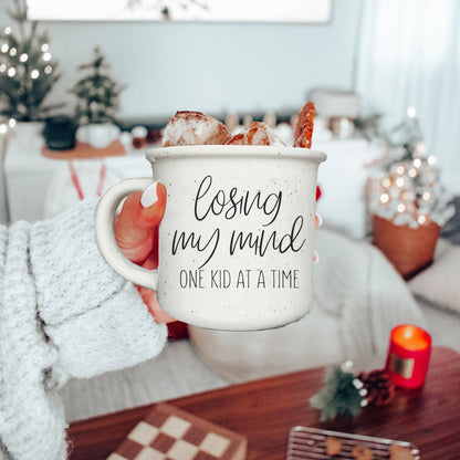 Gia Roma - Neutral Coffee Bar Decor, Ceramic Coffee Mugs With Quotes: Strong Woman