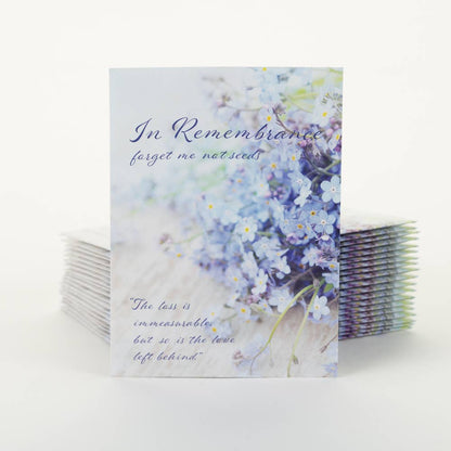Bentley Seed Co. - In Remembrance Love Left Behind Forget Me Not Seed Packets