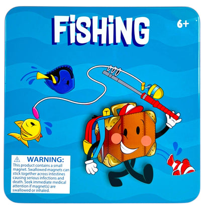 Toysmith - On the Way Games Magnetic Travel Games, 6 Games, 24/Display