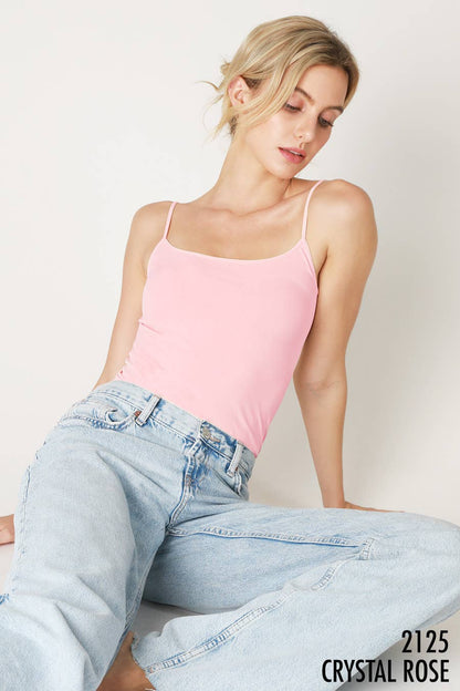 NIKIBIKI - NS4011 - Signature Camisole: 7 White
