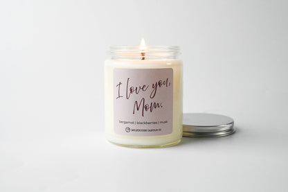 Milkhouse Candle Company - I Love You Mom | 7oz Classic Candle | Mother's Day Exclusive