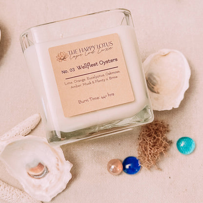 The Happy Lotus - Cape Cod Luxe Candles: No. 03 Wellfleet Oysters