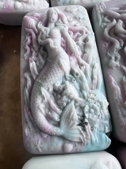 Fairyland Glade - Sea Spray & Beach Rose Mermaid Hidden Sea Glass Soap