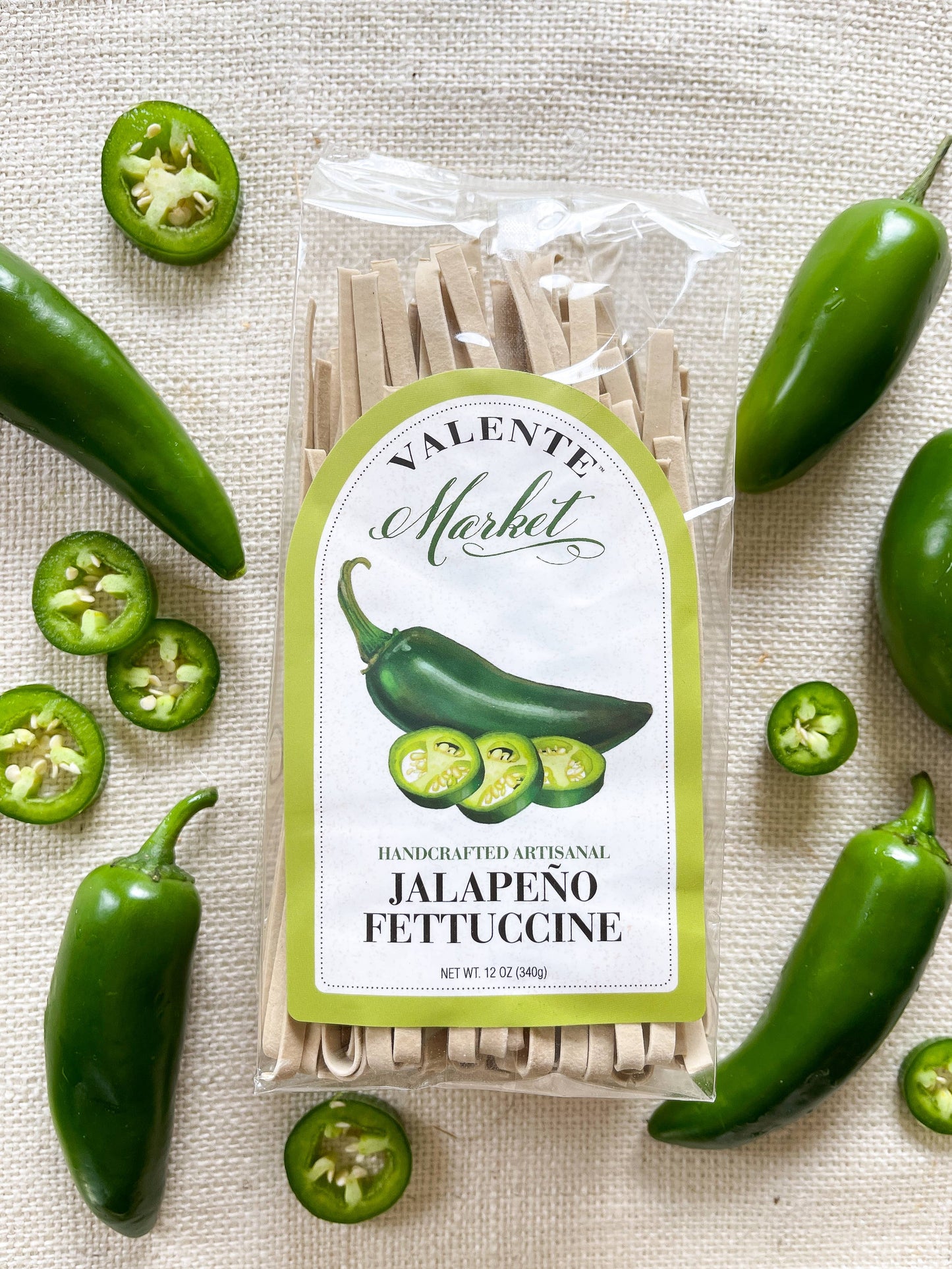 Valente Pasta - Jalapeno Pepper Fettuccine