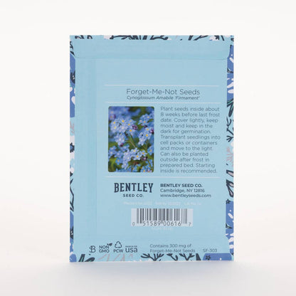 Bentley Seed Co. - Help Us Grow Forget Me Not - Forget Me Not Seed Packets