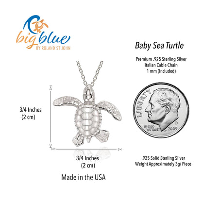 Big Blue by Roland St John - Mini Hatchling Sea Turtle