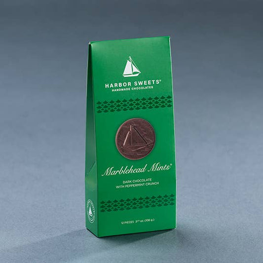 Harbor Sweets - Harbor Sweets Chocolates 12 Pcs Marblehead Mints Gable Box