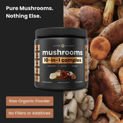 NutraChamps - Mushroom Complex Powder