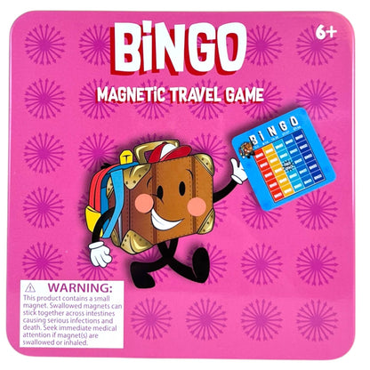 Toysmith - On the Way Games Magnetic Travel Games, 6 Games, 24/Display