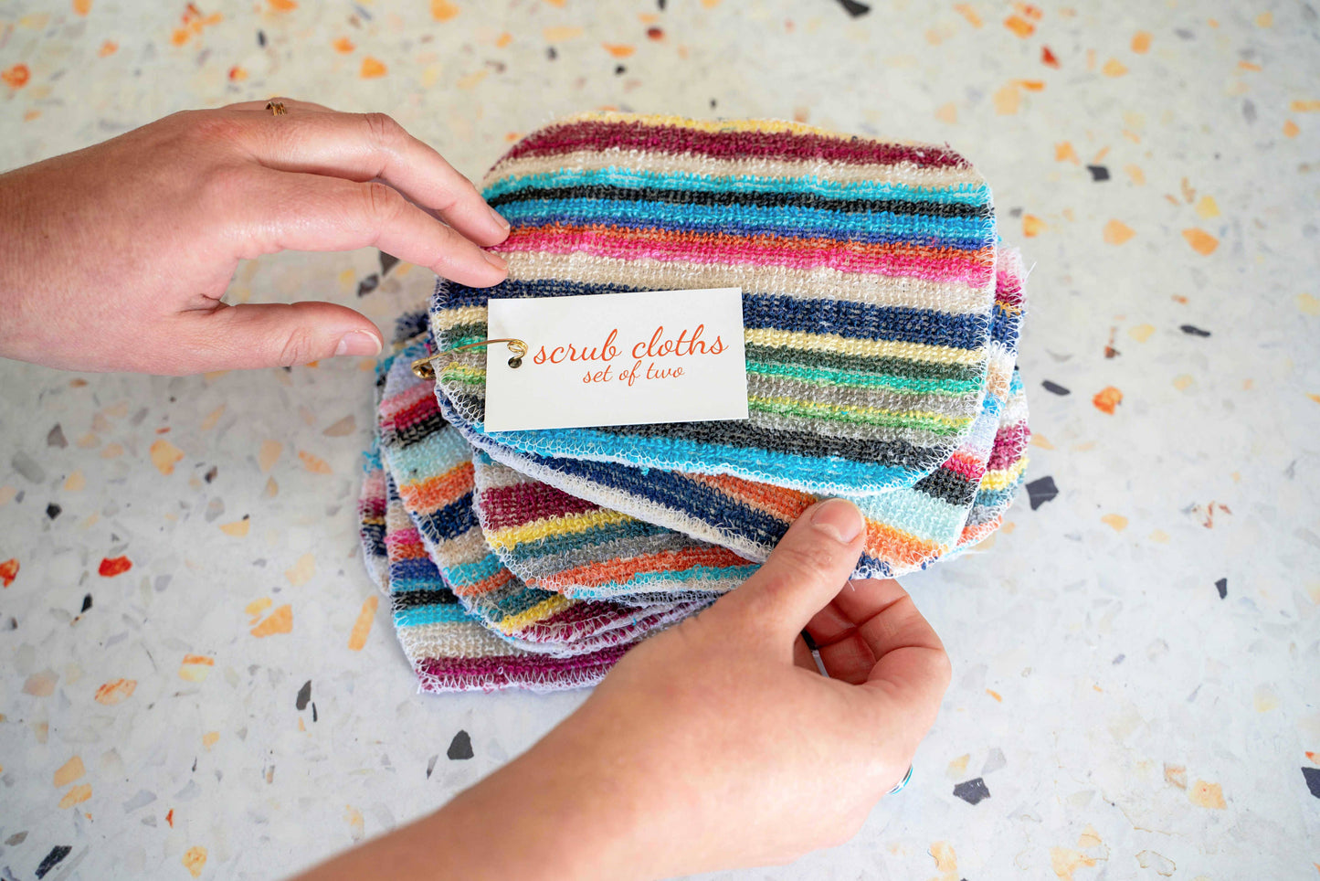 Dot and Army - Scrub Cloths, set of two
