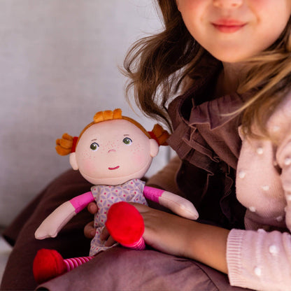 HABA USA - Snug Up Doll Roya – Soft Baby Doll for First Cuddles