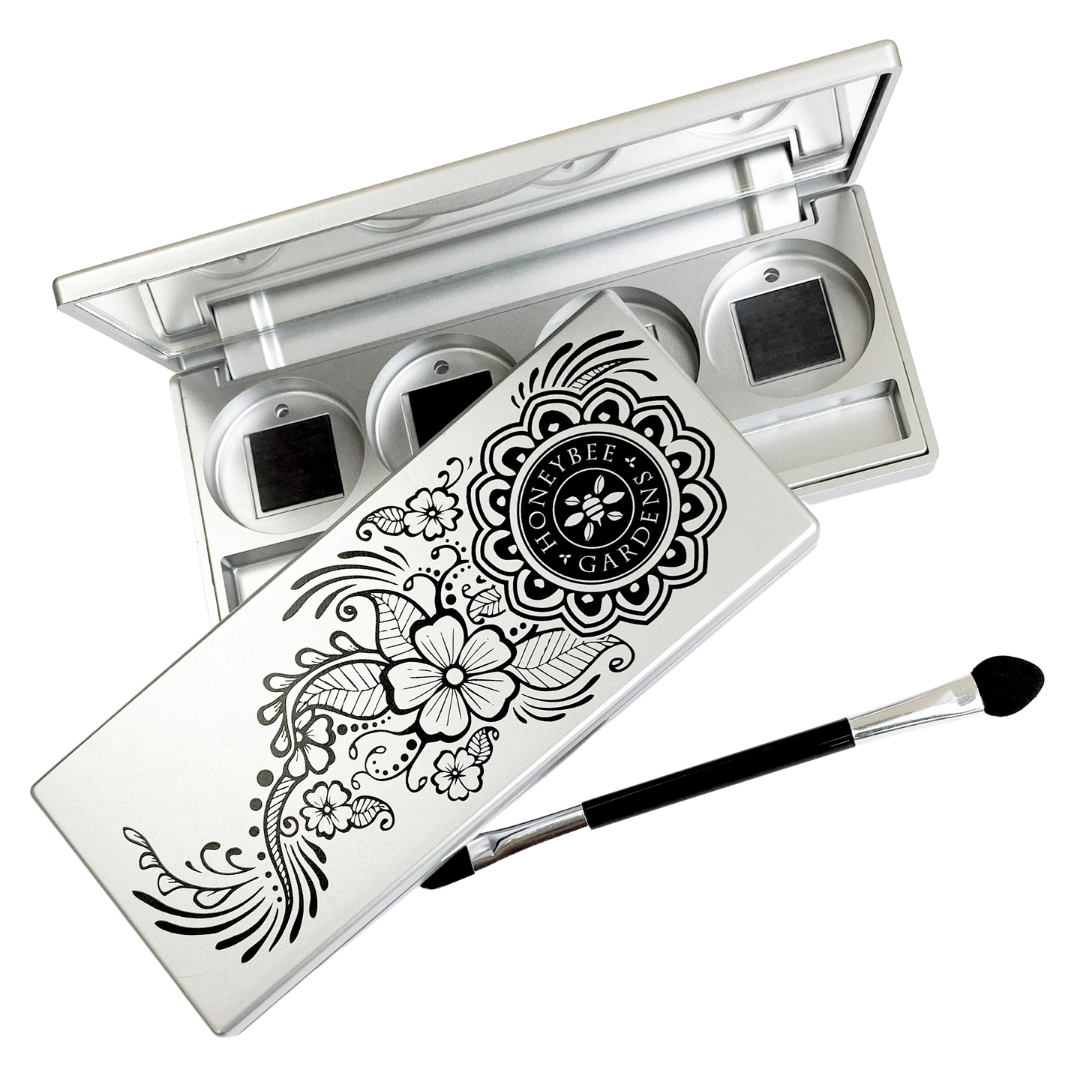 Honeybee Gardens Natural Cosmetics & Body Care - Refillable Eye Shadow Compact