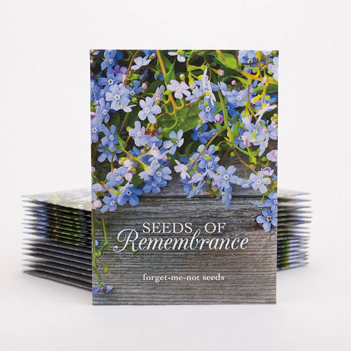 Bentley Seed Co. - Seeds of Remembrance Memorial - Forget Me Not Seed Packets