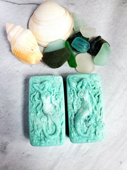 Fairyland Glade - Sea Salt and Sea Glass Sea Glass Salt Soap