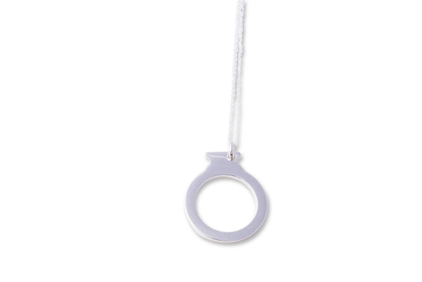 Patsy Kane | Nautical - The Oyster Gauge Pendant: 18"