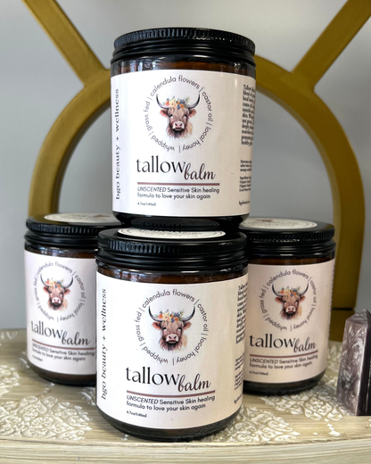 Buffalo Gal - Tallow Butter for Face and Body Unscented