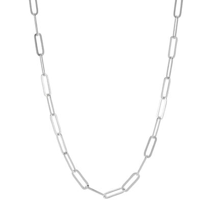Silpada - Silpada 'Graffetta Matte' Necklace in Silver: Silver / 18