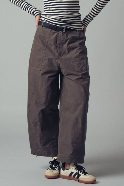 Urban Daizy - Boho Relaxed Wide-Leg Cargo Pants
