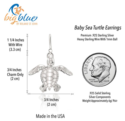 Big Blue by Roland St John - Hatchling Sea Turtle