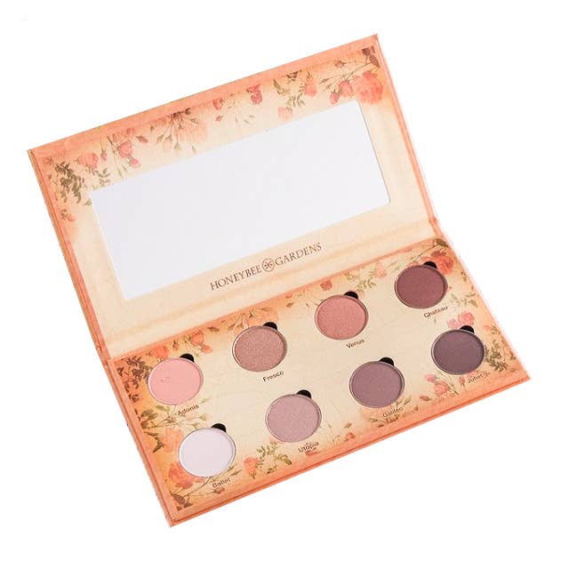 Honeybee Gardens Natural Cosmetics & Body Care - 'Nude Renaissance' Refillable Eye Shadow Palette