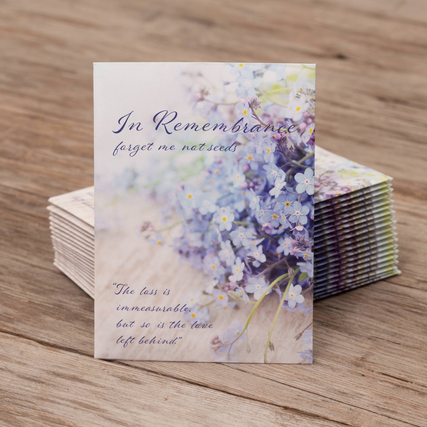 Bentley Seed Co. - In Remembrance Love Left Behind Forget Me Not Seed Packets
