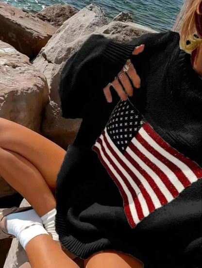 Serenity Collective - #1 BEST SELLER-USA Flag Sweater 