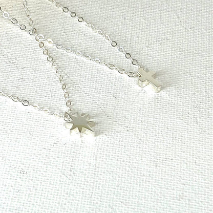 Jackie Gallagher Designs - Handmade Coastal Jewelry - Cross Mini  Choker: Cross