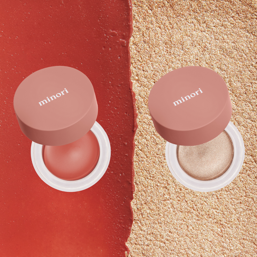 Minori - Sunkissed Glow Kit - Cream Blush & Highlighter Gift Set