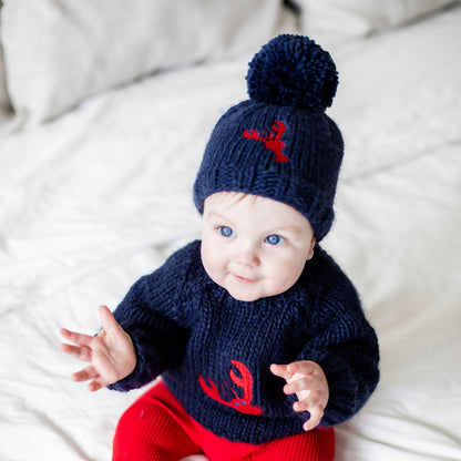 Huggalugs - Lobster Sweater for Baby & Toddler