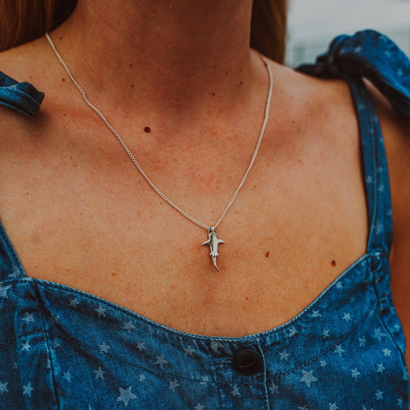 Cape Clasp - Great White Shark Necklace