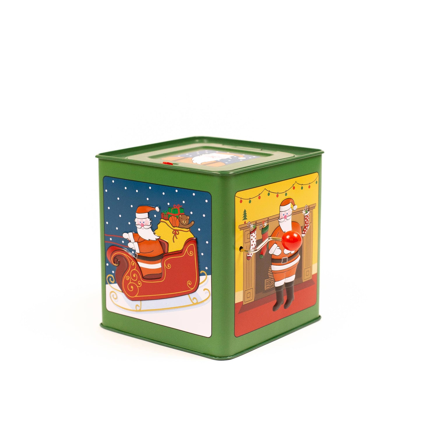 Jack Rabbit Creations - Santa Christmas Jack in the Box