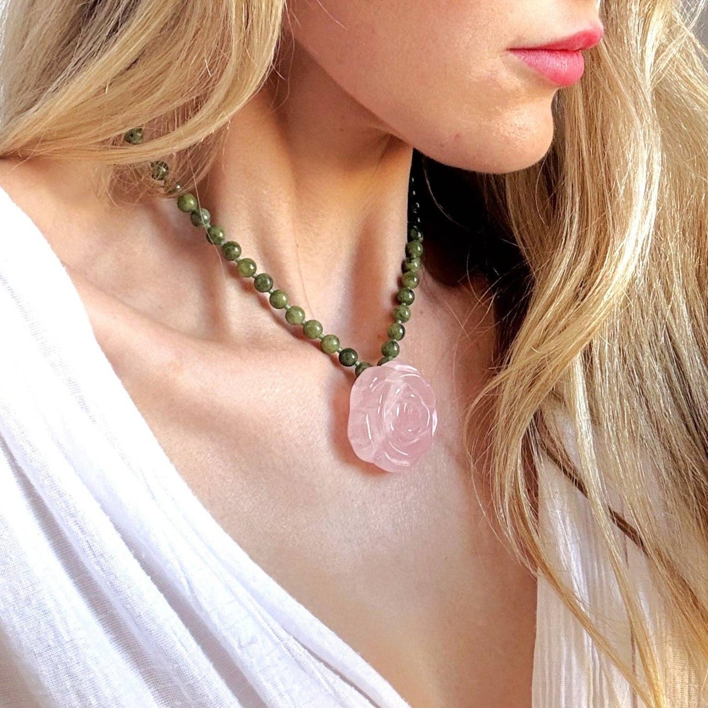The Silver Wren - Cora Beaded Necklace - Trendy Boho Boutique Jewelry