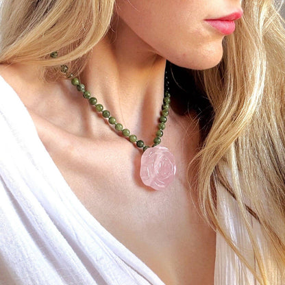 The Silver Wren - Cora Beaded Necklace - Trendy Boho Boutique Jewelry
