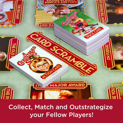 AQUARIUS, GAMAGO, ICUP, & ROCK SAWS by NMR Brands - A Christmas Story Card Scramble Board Game
