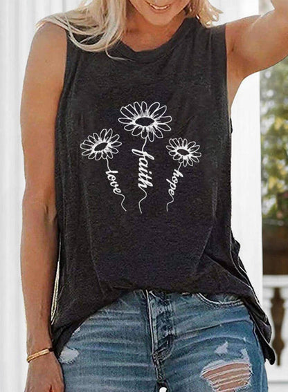 Rosa Clothing - 4th Of July Loose Printed Vest