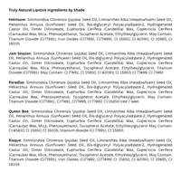 Honeybee Gardens Natural Cosmetics & Body Care - Truly Natural Lipsticks