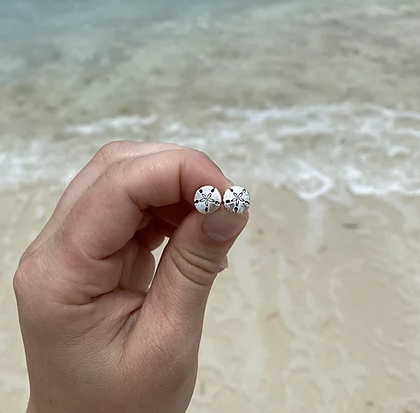 Nautically Northern - Sand Dollar Earrings