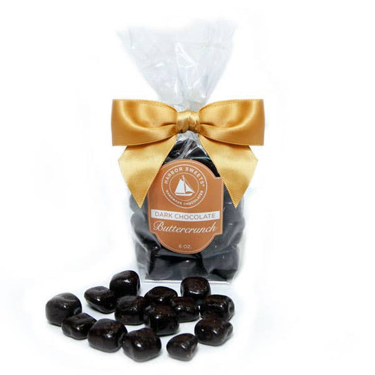 Harbor Sweets - Dark Chocolate Covered Buttercrunch Toffee - 6 oz